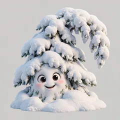 Cartoon of Gus the Snow Ghost